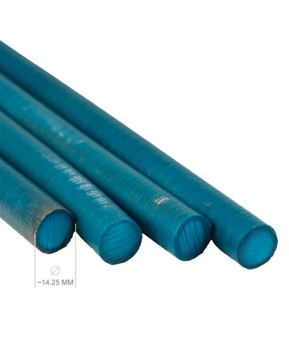 عصي قلاليث صب قديم لون أزرق مصدف